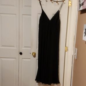 Donnakaran long silk satin night dress